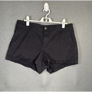 GAP Women's Black 3" Shorts  14 Cotton Stretch Casual Summer Wear Pockets